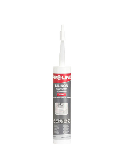 ETANSANT SILICONIC SANITAR - 310ML / NEGRU