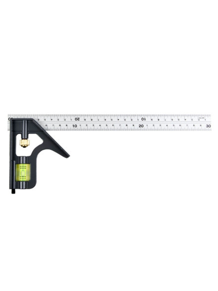 VINCLU ALUMINIU CU SCALA METRICA SI BOLOBOC 300MM