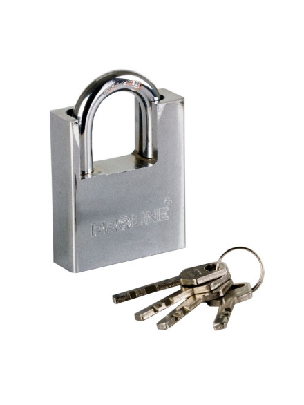 LACAT SECURIZAT CU TIJA INTERNA CURBATA 50MM