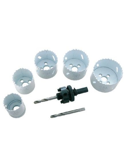 SET CAROTE LEMN SI RIGIPS BIMETALICE 38-64MM/44MM - 7P.