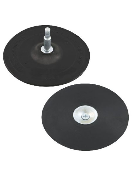 SUPORT DISC ABRAZIV CU TIJA / 125MM