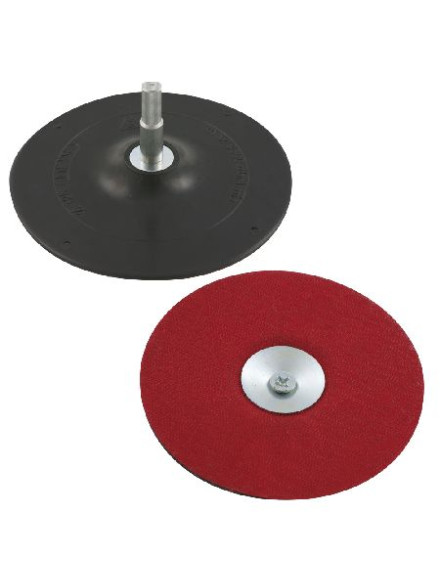 SUPORT DISC ABRAZIV AUTO-ADEZIV CU TIJA / 125MM