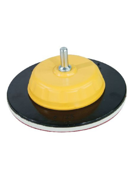 SUPORT DISC ABRAZIV AUTO-ADEZIV FIXABIL CU TIJA / 125MM