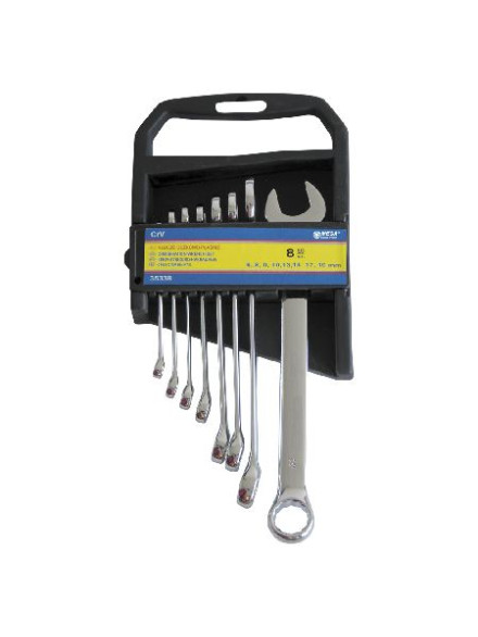 SET CHEI COMBINATE CR-VA 8-17MM - 6P.