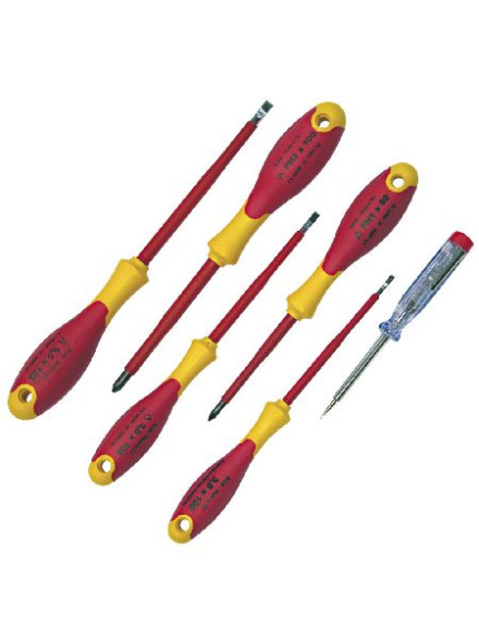 SET SURUBELNITE IZOLATE ABS PLATE SI PH + TESTER - 6P.