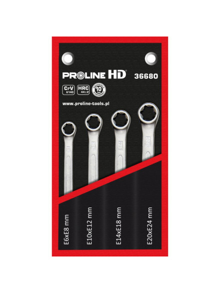 SET CHEI INELARE TORX CR-VA HD E6-E24 - 4P.
