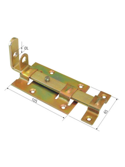 ZAVOR APLICAT CU INEL LACAT 65/105MM