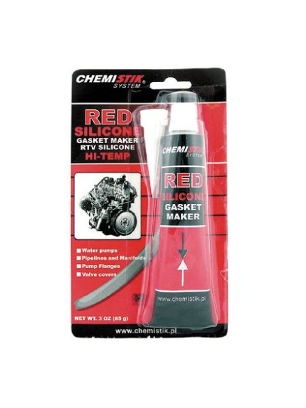 ADEZIV SILICONIC ROSU PENTRU ETANSARE 85G