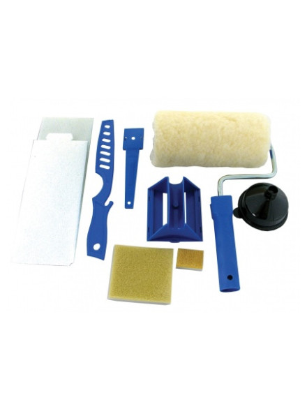 SET UNELTE PENTRU ZUGRAVIT CU RECIPIENT INTERIOR - 6P.