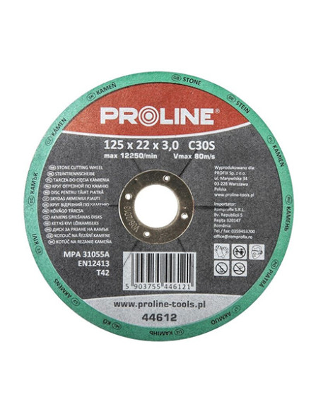 DISC DEBITARE PIATRA DEPRESAT 125X3.0 / C30S