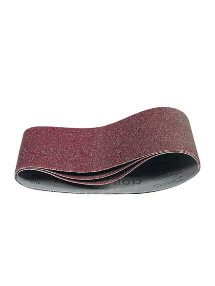 BANDA CIRCULARA ABRAZIVA 75X457MM - GR.40, 10/SET