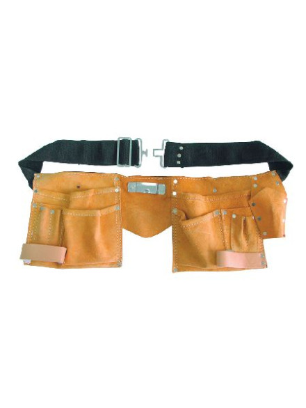 CENTURA PIELE CU 10 BUZUNARE
