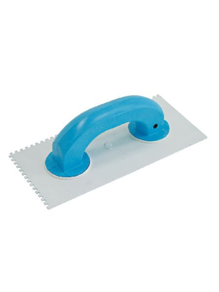 GLETIERA PLASTIC DINTATA CU MANER ROBUST 270X130/4MM