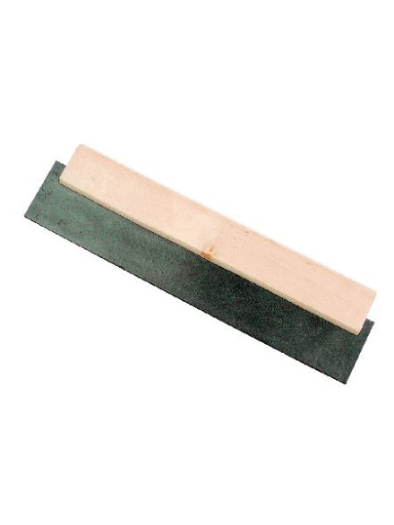 SPATULA CAUCIUC CU MANER LEMN 150MM