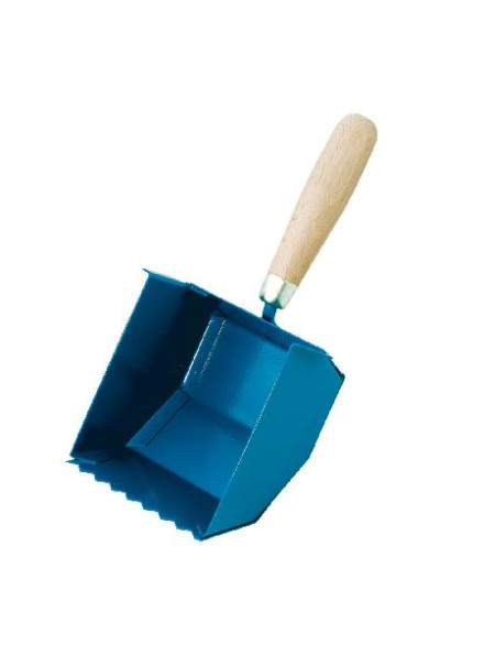MISTRIE OTEL DINTATA TIP CANCIOC CU MANER LEMN 100MM