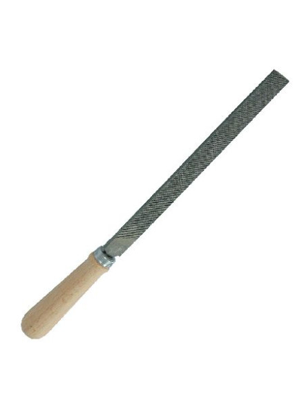 PILA METAL CU MANER LEMN 150MM (NR.1) / PLATA