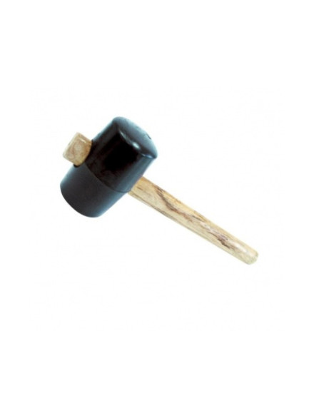 CIOCAN CAUCIUC CU MANER LEMN 55MM / 225G