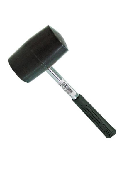 CIOCAN CAUCIUC RIGID CU MANER METALIC 55MM / 430G