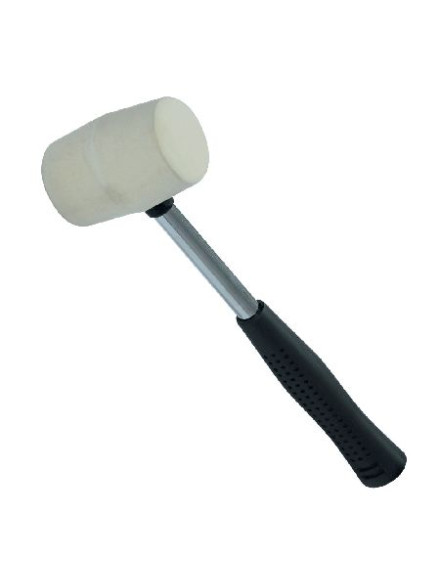 CIOCAN CAUCIUC MOALE CU MANER METALIC 65MM / 450G