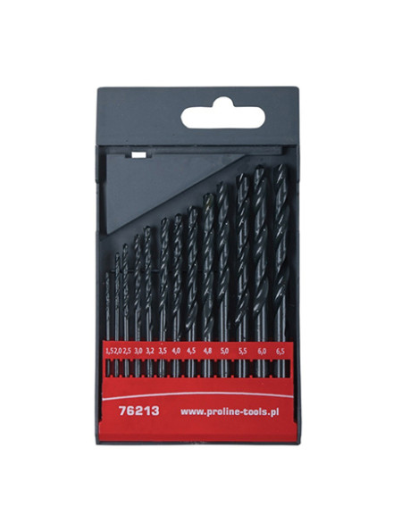 SET BURGHIE METAL HSS 118° IN CASETA 1.5-6.5MM - 13P.