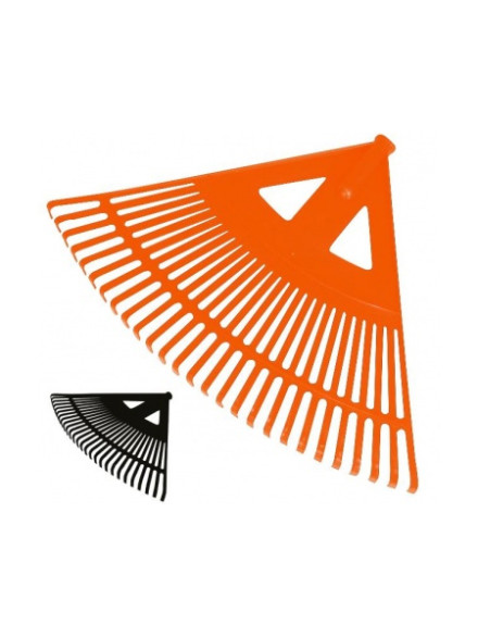 GREBLA PLASTIC EVANTAI 430MM / 27 DINTI / COLORATA