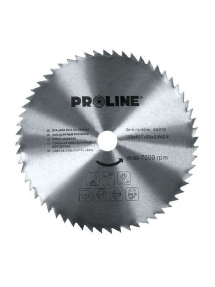 DISC CIRCULAR PENTRU LEMN 250MM / 60D.