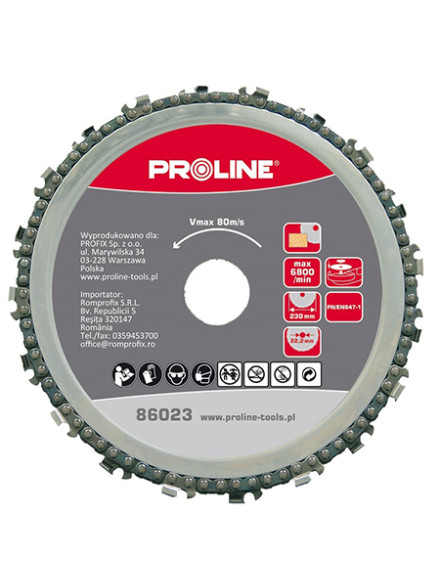 DISC CU LANT PENTRU LEMN 125MM
