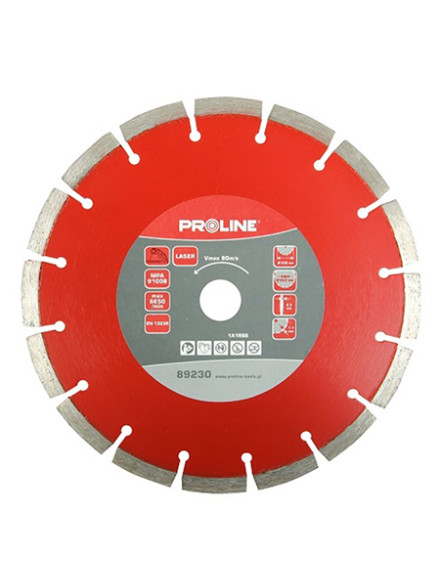 DISC DIAMANTAT SEGMENTAT LASER UNIVERSAL 230MM
