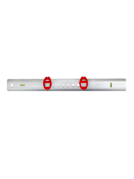 RIGLA ALUMINIU CU SCALA METRICA SI BOLOBOACE 600MM